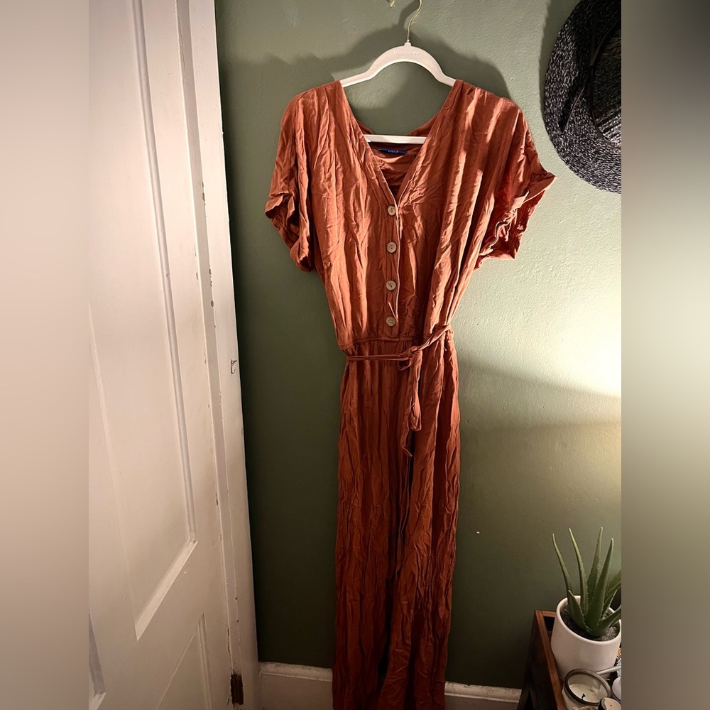 Apt 9 Burnt Orange Jumpsuit